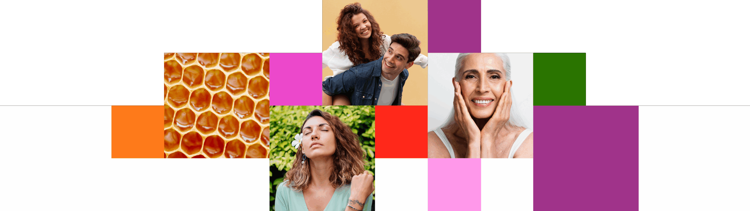 Anti-Age wellness collage
